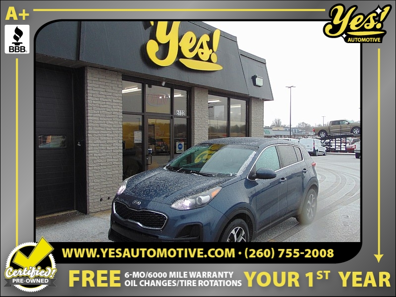 Used 2021  Kia Sportage LX FWD at Yes Automotive near Fort Wayne, IN