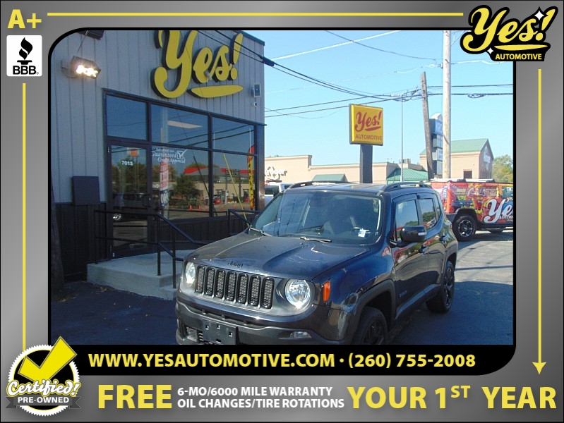 Used 2016  Jeep Renegade 4d SUV 4WD Latitude Justice Edition at Yes Automotive near Fort Wayne, IN