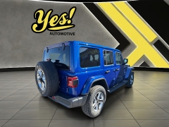 Used 2020  Jeep Wrangler Unlimited 4d SUV 4WD Sahara at Yes Automotive near Fort Wayne&comma; IN