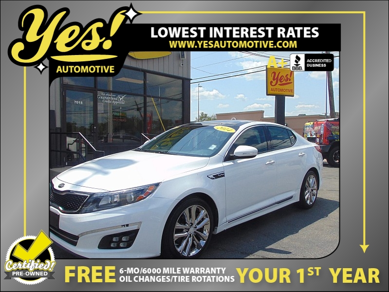 Used 2014  Kia Optima 4d Sedan SXL Turbo at Yes Automotive near Fort Wayne, IN