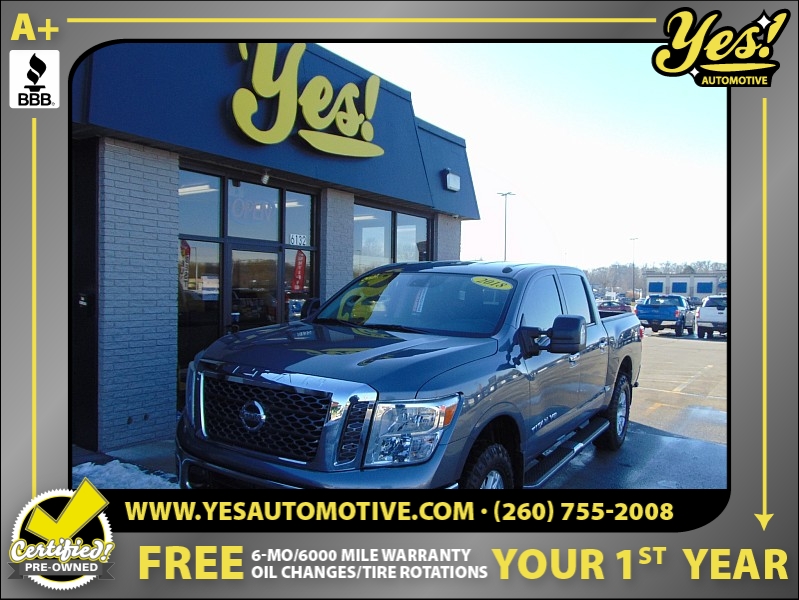 Used 2018  Nissan Titan 4WD Crew Cab SV at Yes Automotive near Fort Wayne, IN