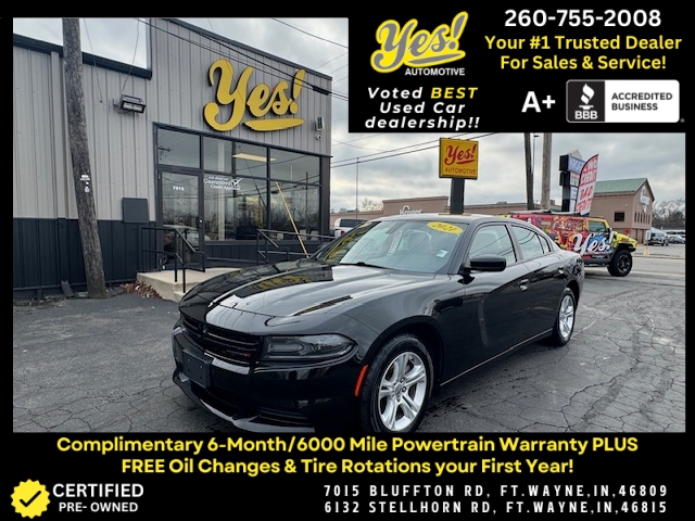 Used 2021  Dodge Charger SXT RWD at Yes Automotive near Fort Wayne, IN
