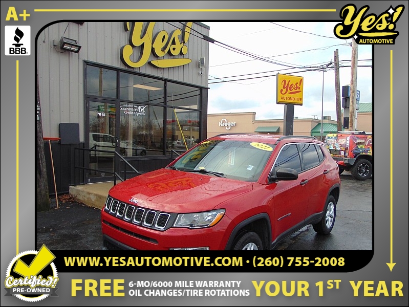 Used 2021  Jeep Compass Sport 4x4 at Yes Automotive near Fort Wayne, IN