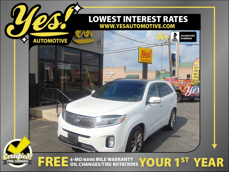 Used 2015  Kia Sorento 4d SUV AWD Limited at Yes Automotive near Fort Wayne, IN