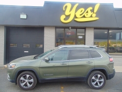 Used 2019  Jeep Cherokee 4d SUV 4WD Limited 3.2L at Yes Automotive near Fort Wayne, IN