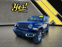  2020 Jeep Wrangler Unlimited 4d SUV 4WD Sahara at Yes Automotive near Fort Wayne, IN