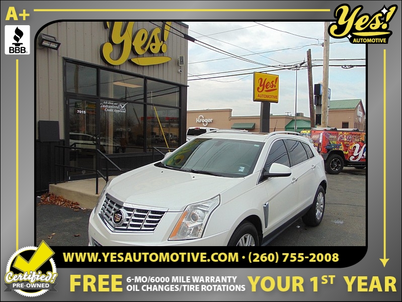 Used 2014  Cadillac SRX 4d SUV FWD Luxury at Yes Automotive near Fort Wayne, IN