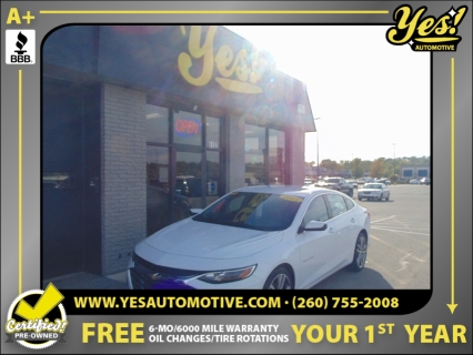 Used 2023 Chevrolet Malibu 4dr Sdn 1LT at Yes Automotive near Fort Wayne, IN