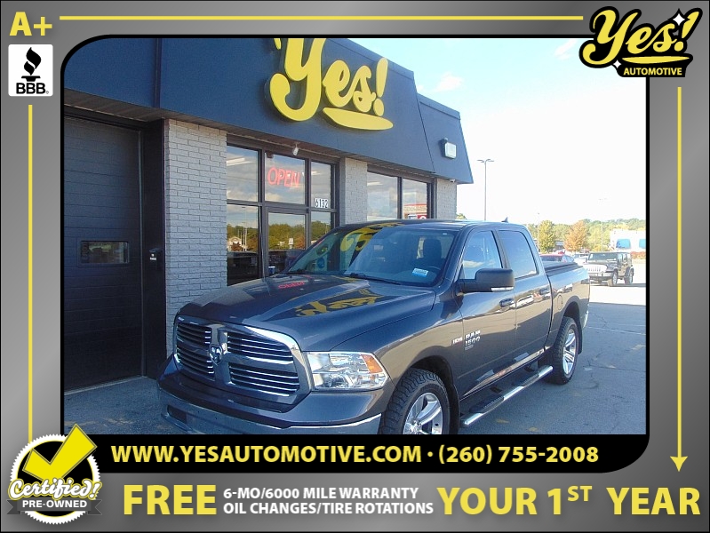 Used 2019  Ram 1500 Classic 4WD Crew Cab SLT at Yes Automotive near Fort Wayne, IN
