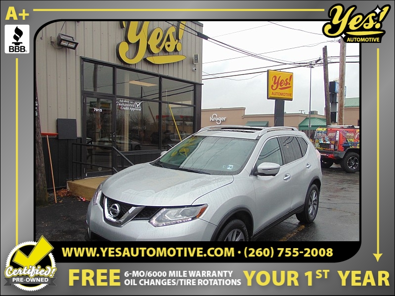 Used 2016  Nissan Rogue 4d SUV AWD SV at Yes Automotive near Fort Wayne, IN