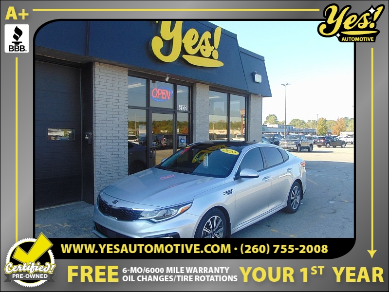 Used 2020  Kia Optima 4d Sedan EX Premium at Yes Automotive near Fort Wayne, IN