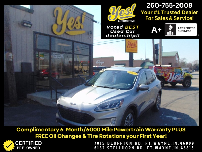 Used 2021  Ford Escape SEL Hybrid AWD at Yes Automotive near Fort Wayne, IN