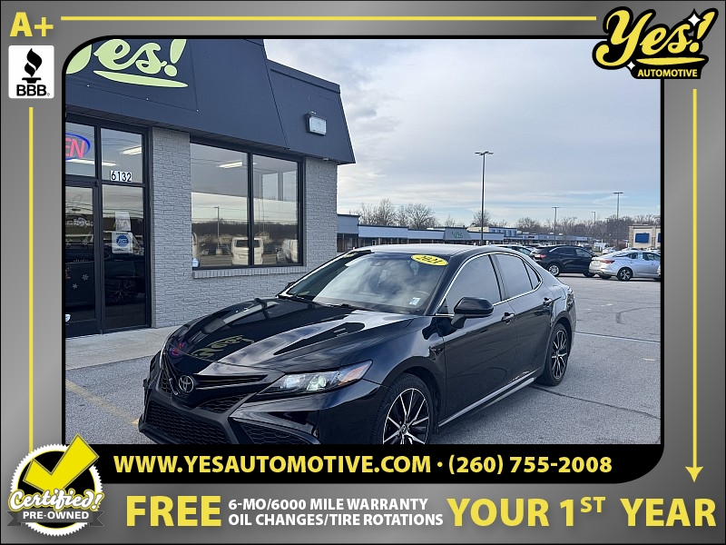 Used 2021  Toyota Camry SE Nightshade Auto at Yes Automotive near Fort Wayne, IN