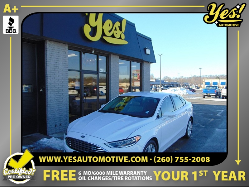 Used 2018  Ford Fusion 4d Sedan SE 1.5L EcoBoost at Yes Automotive near Fort Wayne, IN