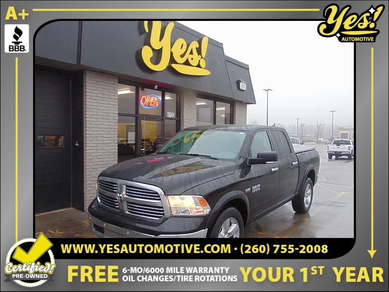 Used 2018  Ram 1500 4WD Crew Cab Big Horn at Yes Automotive near Fort Wayne, IN