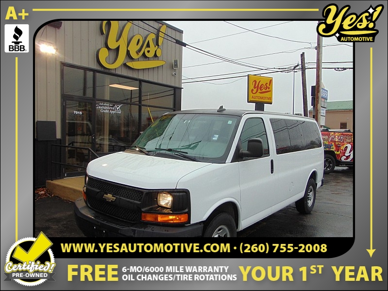 Used 2017  Chevrolet Express Wagon 2500 Wagon LS at Yes Automotive near Fort Wayne, IN