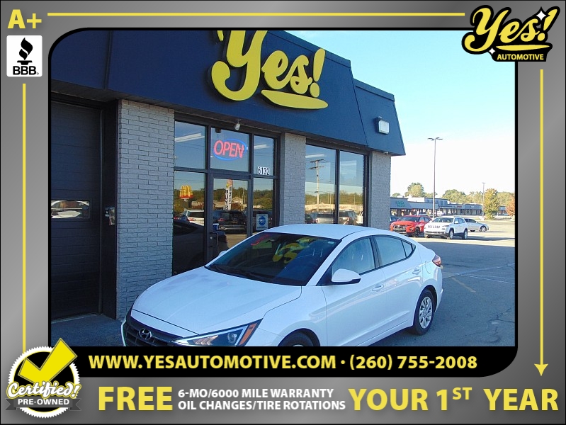 Used 2020 Hyundai Elantra 4d Sedan SE at Yes Automotive near Fort Wayne, IN