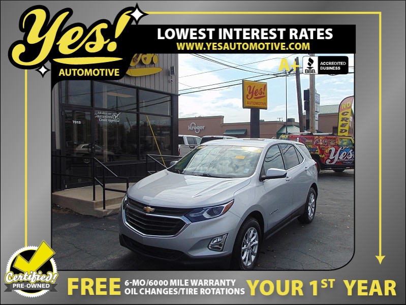 Used 2020  Chevrolet Equinox 4d SUV FWD LT w/2FL at Yes Automotive near Fort Wayne, IN