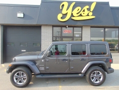 Used 2020 Jeep Wrangler Unlimited 4d SUV 4WD Sahara Altitude at Yes Automotive near Fort Wayne, IN