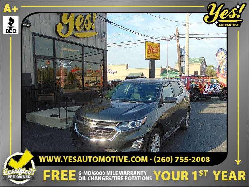 Used 2018  Chevrolet Equinox 4d SUV AWD LT w/1LT at Yes Automotive near Fort Wayne, IN