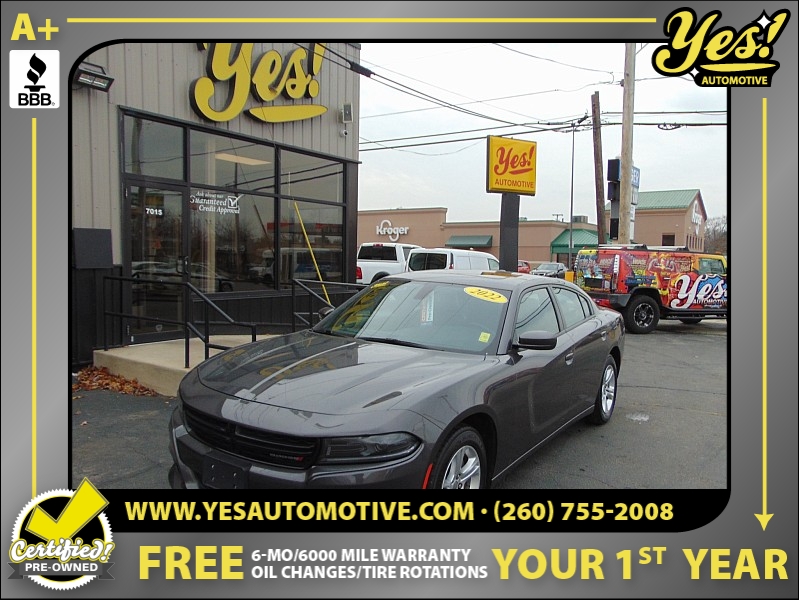 Used 2022  Dodge Charger SXT RWD at Yes Automotive near Fort Wayne, IN