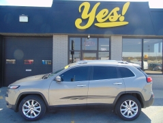 Used 2016 Jeep Cherokee 4d SUV 4WD Limited at Yes Automotive near Fort Wayne, IN