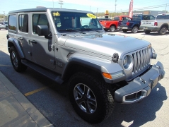 Used 2018 Jeep Wrangler Unlimited 4d SUV 4WD Sahara at Yes Automotive near Fort Wayne, IN