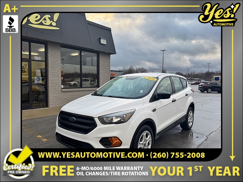 Used 2019  Ford Escape 4d SUV FWD S at Yes Automotive near Fort Wayne, IN