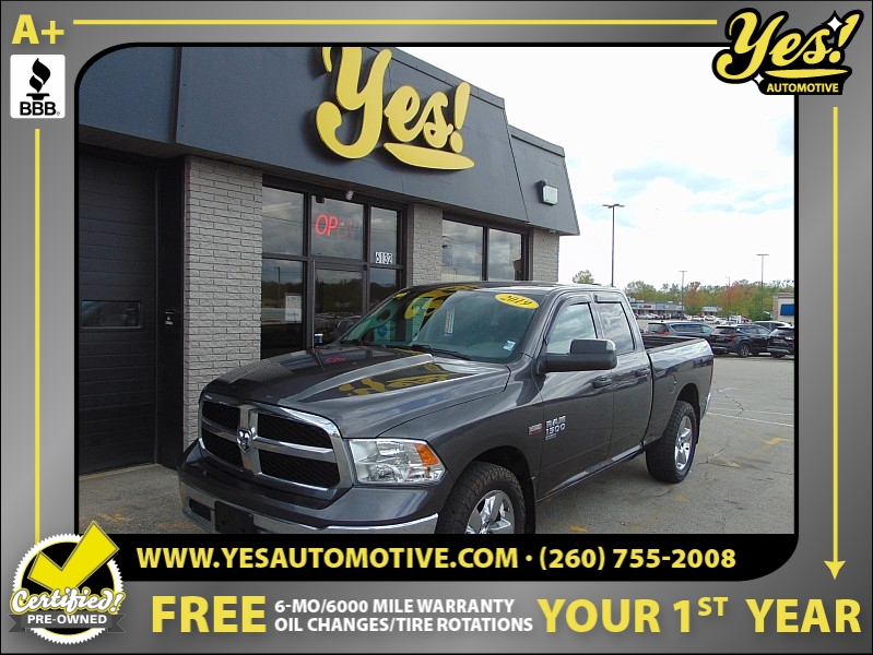 Used 2019 Ram 1500 Classic 4WD Quad Cab Tradesman at Yes Automotive near Fort Wayne, IN