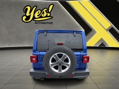 Used 2020  Jeep Wrangler Unlimited 4d SUV 4WD Sahara at Yes Automotive near Fort Wayne&comma; IN