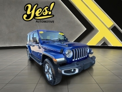 Used 2020  Jeep Wrangler Unlimited 4d SUV 4WD Sahara at Yes Automotive near Fort Wayne&comma; IN