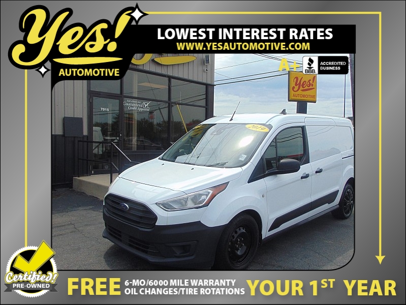 Used 2019  Ford Transit Connect Cargo Ext Van XL at Yes Automotive near Fort Wayne, IN