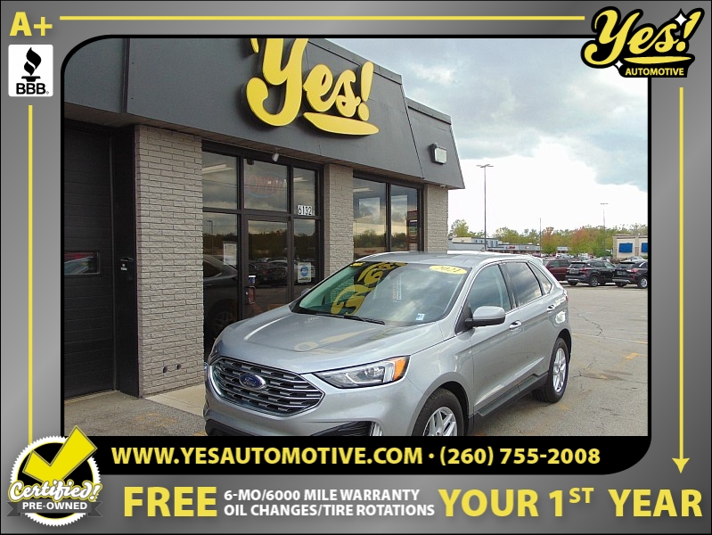 Used 2021 Ford Edge SEL AWD at Yes Automotive near Fort Wayne, IN