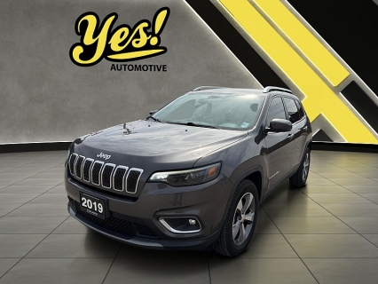 Used 2019 Jeep Cherokee 4d SUV 4WD Limited 3.2L at Yes Automotive near Fort Wayne, IN