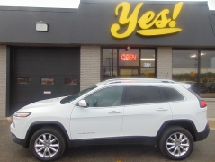 Used 2016  Jeep Cherokee 4d SUV 4WD Limited V6 at Yes Automotive near Fort Wayne, IN