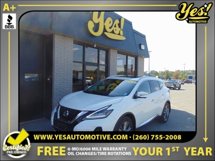 Used 2020 Nissan Murano 4d SUV AWD Platinum at Yes Automotive near Fort Wayne, IN