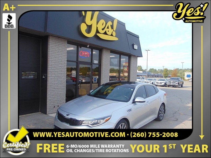 Used 2020  Kia Optima 4d Sedan EX Premium at Yes Automotive near Fort Wayne, IN