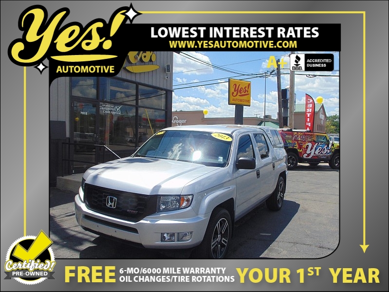 Used 2013  Honda Ridgeline Crew Cab Sport at Yes Automotive near Fort Wayne, IN