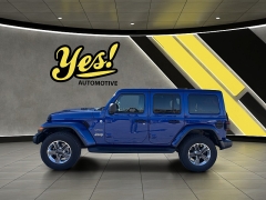 Used 2020  Jeep Wrangler Unlimited 4d SUV 4WD Sahara at Yes Automotive near Fort Wayne&comma; IN