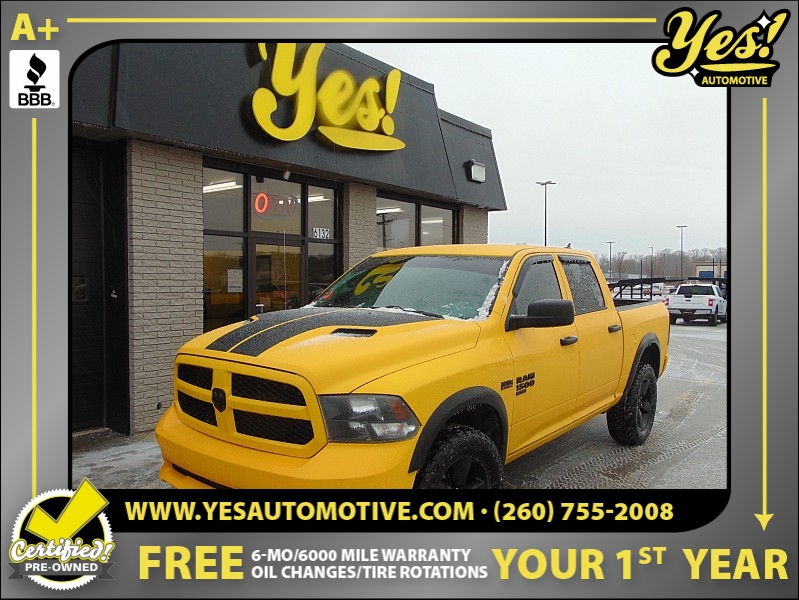 Used 2019  Ram 1500 Classic 4WD Crew Cab Tradesman at Yes Automotive near Fort Wayne, IN