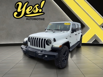 Used 2021 Jeep Wrangler Unlimited Sahara Altitude 4x4 at Yes Automotive near Fort Wayne, IN