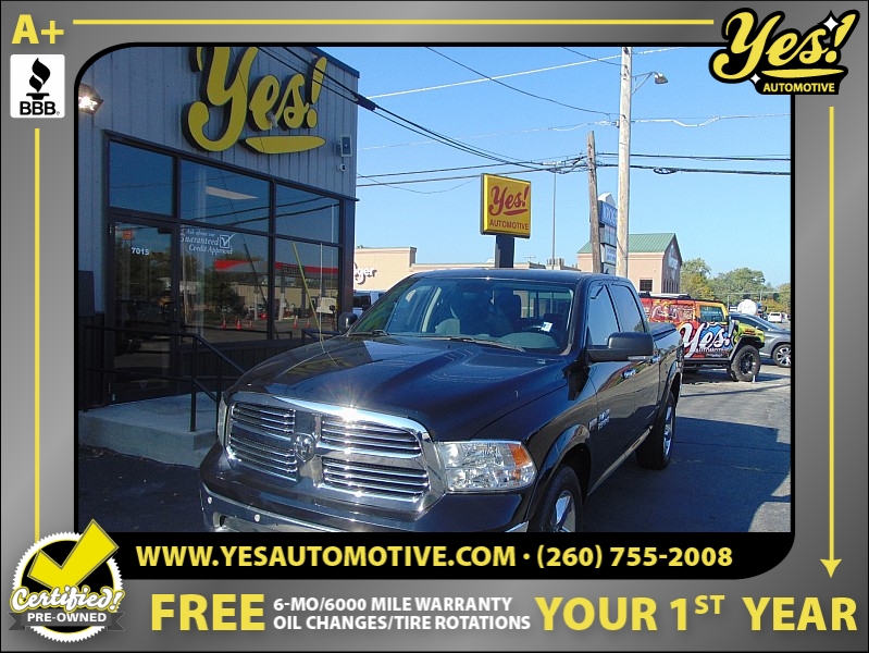 Used 2018  Ram 1500 4WD Crew Cab Big Horn at Yes Automotive near Fort Wayne, IN