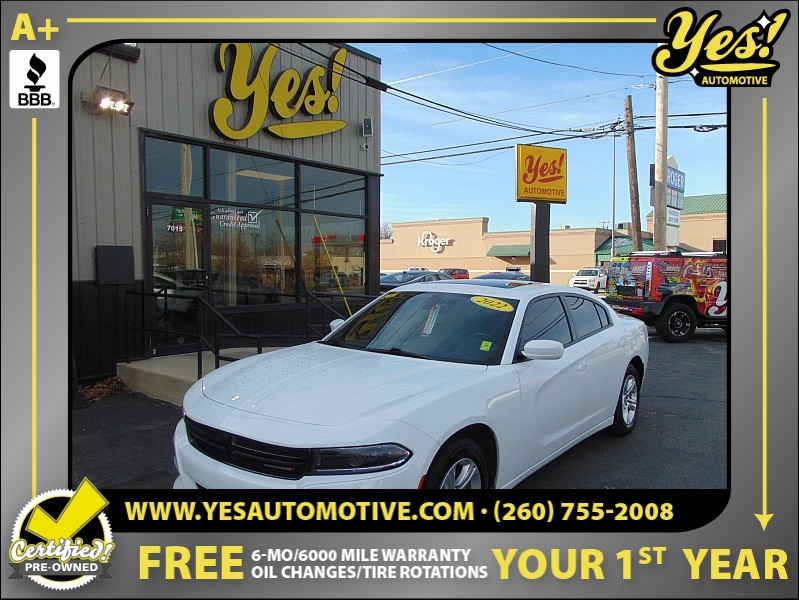 Used 2022  Dodge Charger SXT RWD at Yes Automotive near Fort Wayne, IN