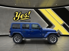 Used 2020  Jeep Wrangler Unlimited 4d SUV 4WD Sahara at Yes Automotive near Fort Wayne&comma; IN