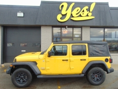 Used 2018 Jeep Wrangler Unlimited 4d SUV 4WD Sport at Yes Automotive near Fort Wayne, IN