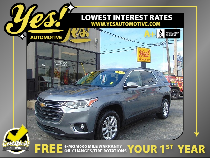 Used 2019  Chevrolet Traverse 4d SUV FWD LT Cloth w/1LT at Yes Automotive near Fort Wayne, IN