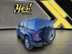Used 2020  Jeep Wrangler Unlimited 4d SUV 4WD Sahara at Yes Automotive near Fort Wayne&comma; IN