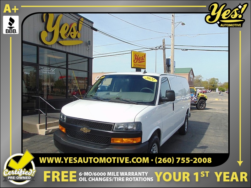 Used 2021  Chevrolet Express Cargo Van RWD 2500 135" at Yes Automotive near Fort Wayne, IN