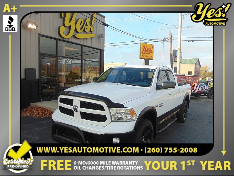 Used 2014  Ram 1500 4WD Crew Cab Outdoorsman at Yes Automotive near Fort Wayne, IN