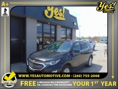 Used 2019 Chevrolet Equinox 4d SUV AWD LT w/2FL at Yes Automotive near Fort Wayne, IN